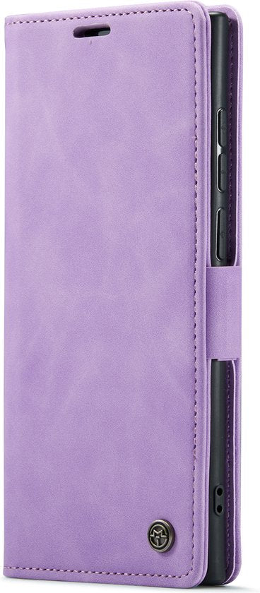 Samsung Galaxy S22 Ultra Hoesje - Bright Lila - Dunne Bookcase