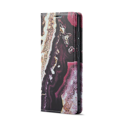 Samsung Galaxy A53 Case - Magenta Eudialyte - Marble Wallet Case