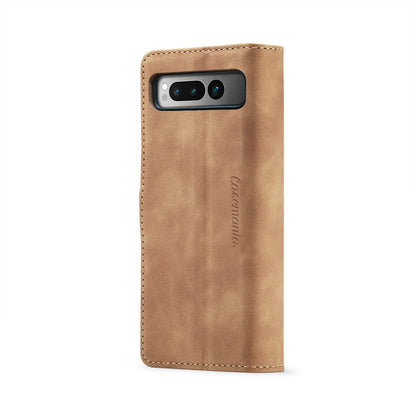 Google Pixel 9 Pro Fold Hoesje - Sienna Brown - Dunne Bookcase