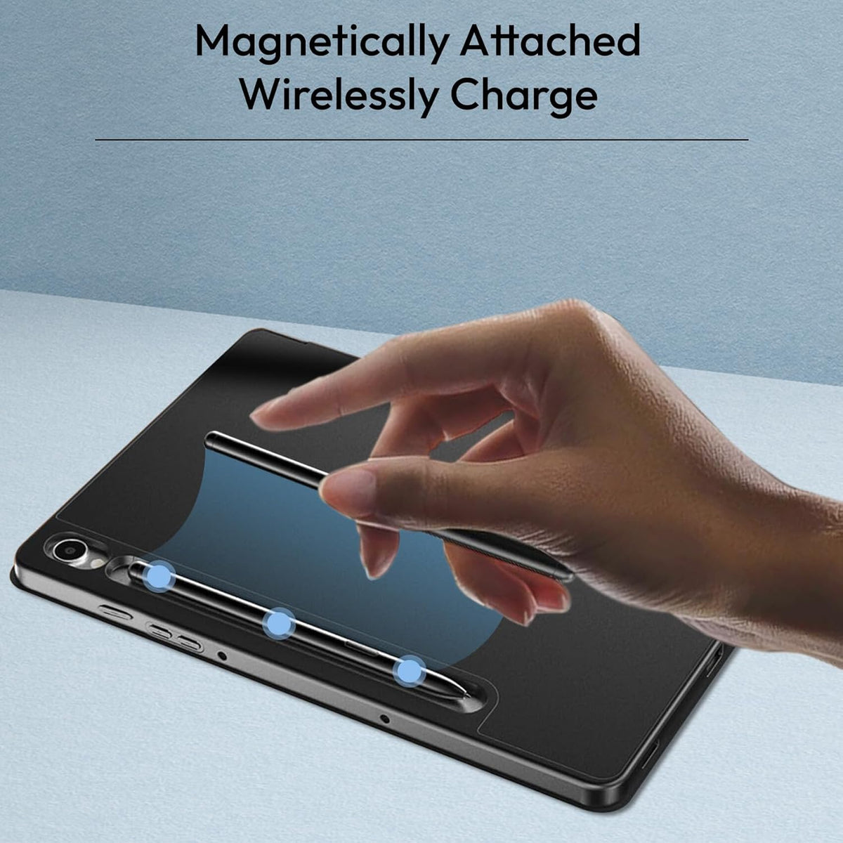 Samsung Galaxy Tab S10 Lite Tablet-Hülle - Schwarz - Smart Cover