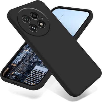 OnePlus 13 Hoesje - Zwart - Siliconen Camera Bescherming Back Cover