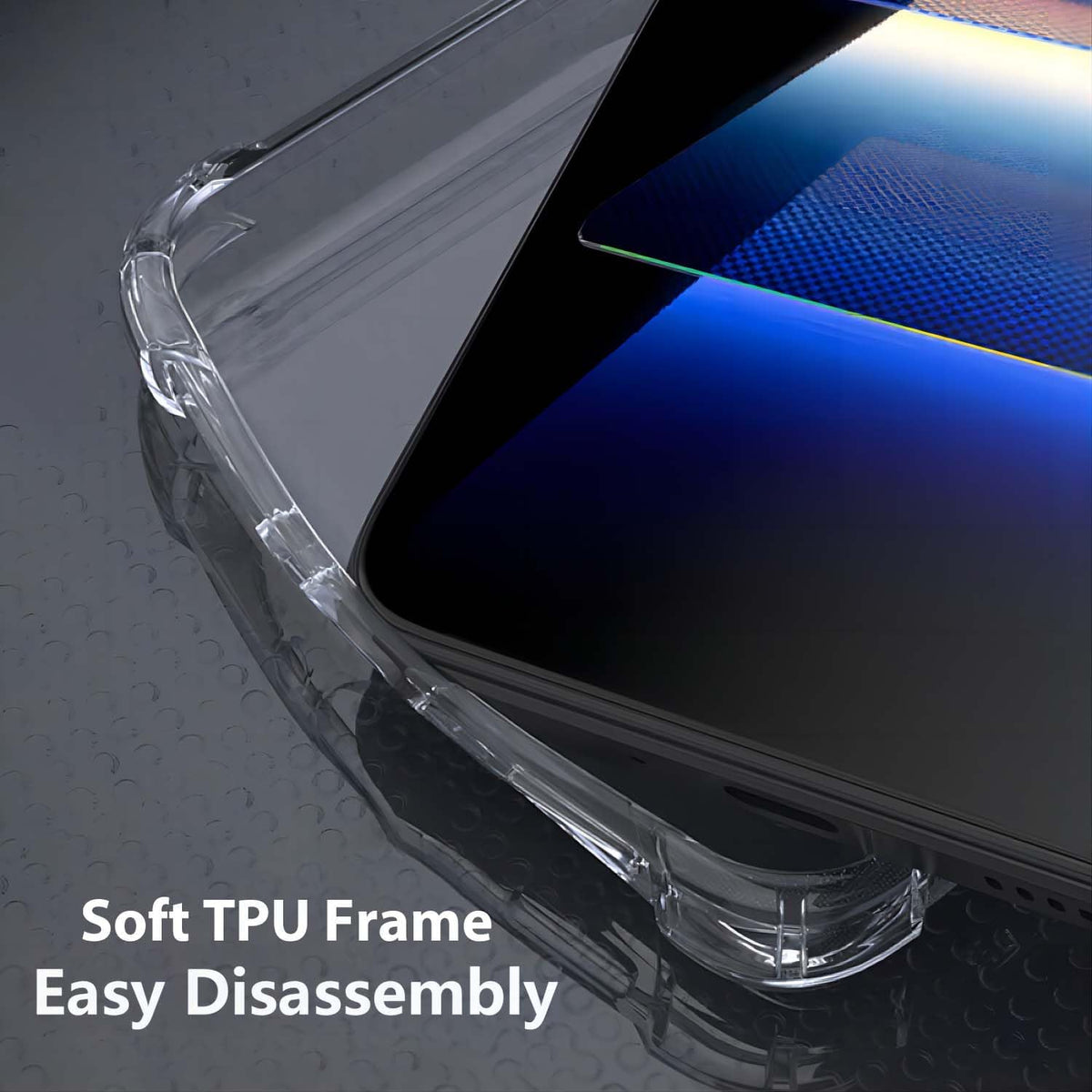 Oppo A6X 5G Hoesje - Transparant - Anti-Shock Back Cover