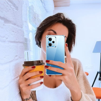 Xiaomi Redmi Note 12 5G Hoesje - Transparant - Anti-Shock Back Cover