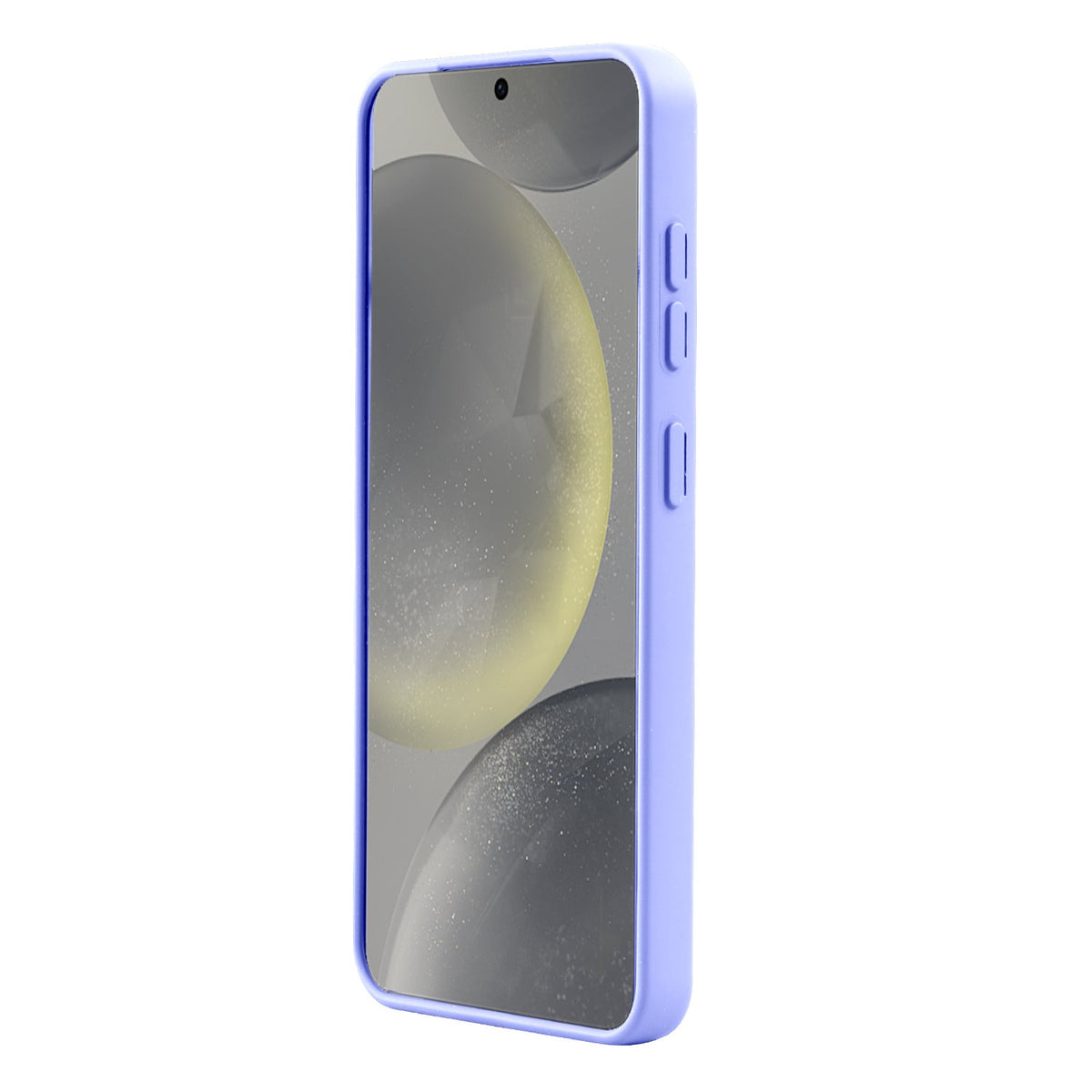 Samsung Galaxy S25 Plus Hoesje - Paars - Liquid Siliconen MagSafe Back Cover met Magneetring