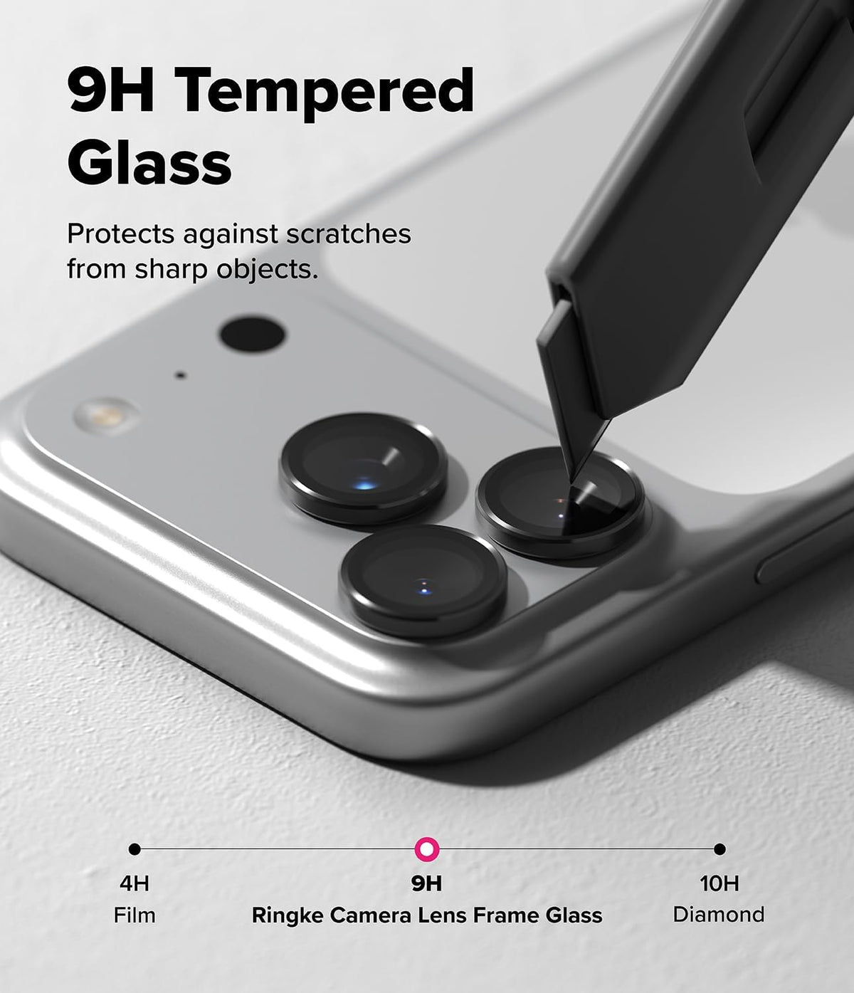 Apple iPhone 17 Pro Lens Protector - Oranje - 1 Stuk