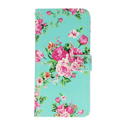 Samsung Galaxy S22 Hoesje - Bloemen - Print Bookcase