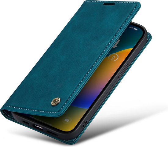 iPhone 14 Pro Case - Emerald Green - Thin Wallet Case