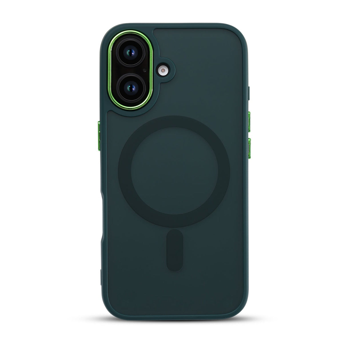 Apple iPhone 16 Plus Case - Green - Matte Armor MagSafe Back Cover