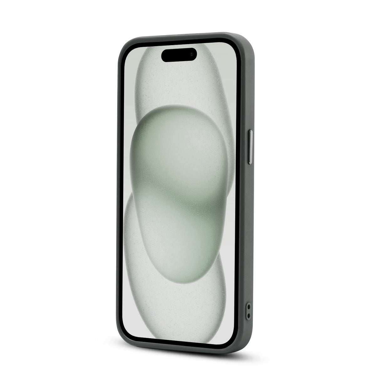 iPhone 15 Plus Hoesje - Grijze - Color Frame MagSafe Back Cover