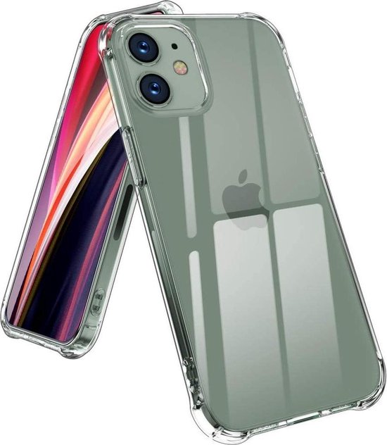 Apple iPhone 12 Mini Case - Clear - Shockproof Back Cover