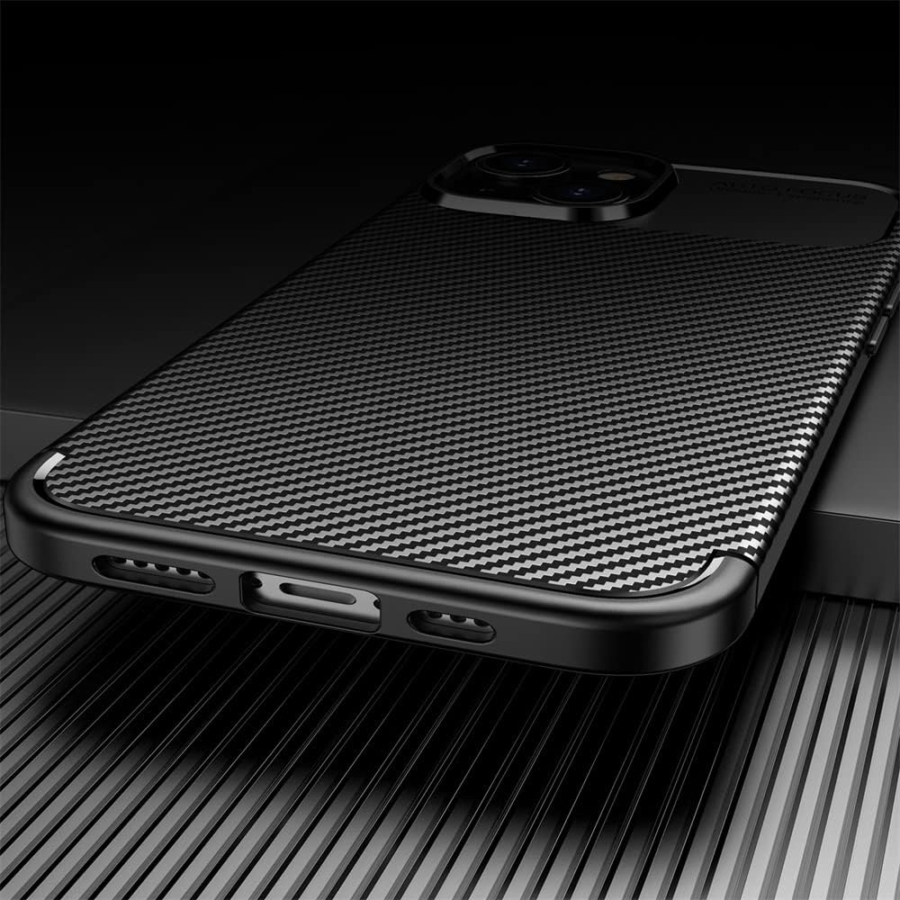 Apple iPhone 15 Hülle - Carbon - Silikon Back Cover