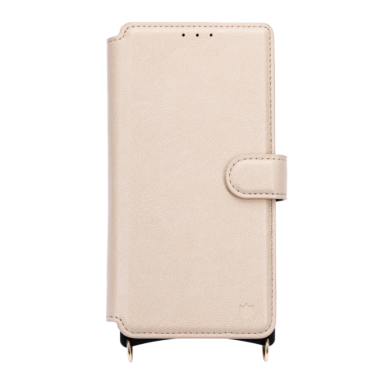 Samsung Galaxy S25 Ultra Hoesje - Beige - 'Amsterdam' Magnetische Wallet Case met Pasjeshouders en