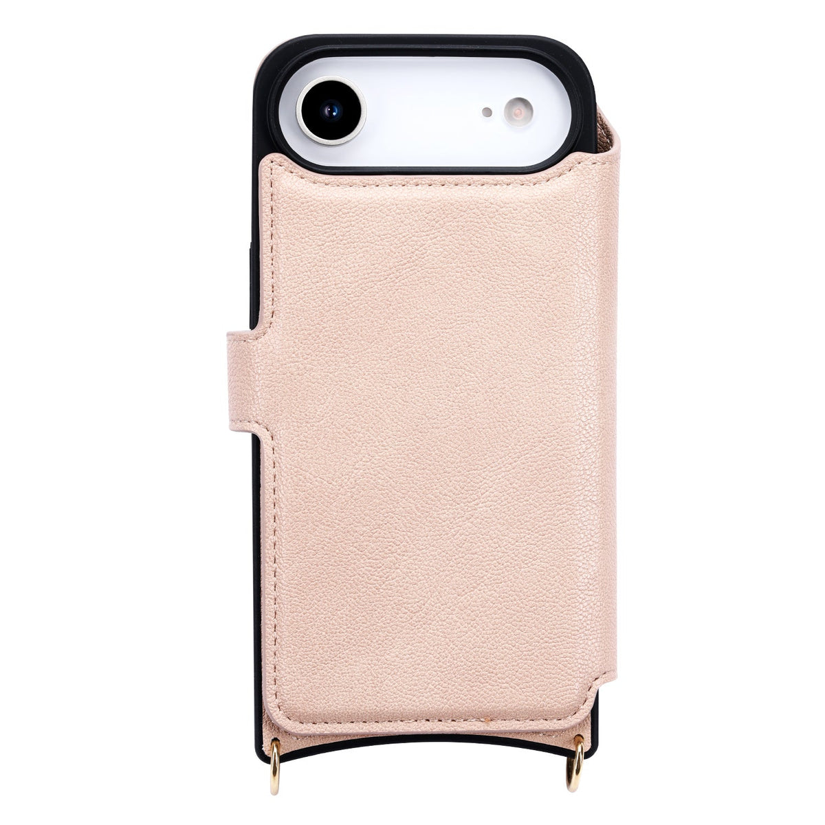 Apple iPhone Air Hoesje - Roze - CM Amsterdam Back Cover met Telefoonkoord