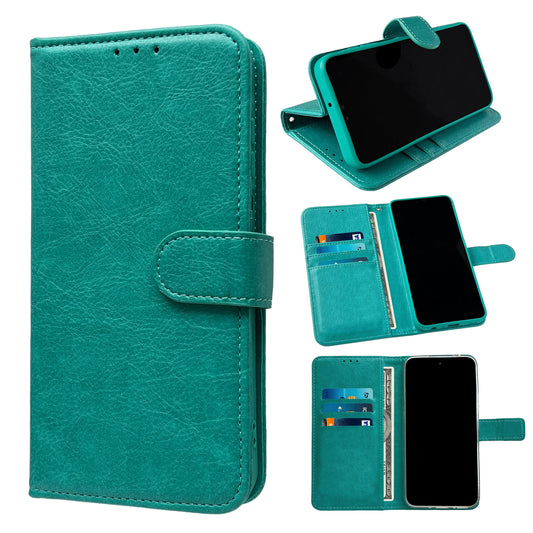 Coque Apple iPhone 16e - Turquoise - Étui portefeuille