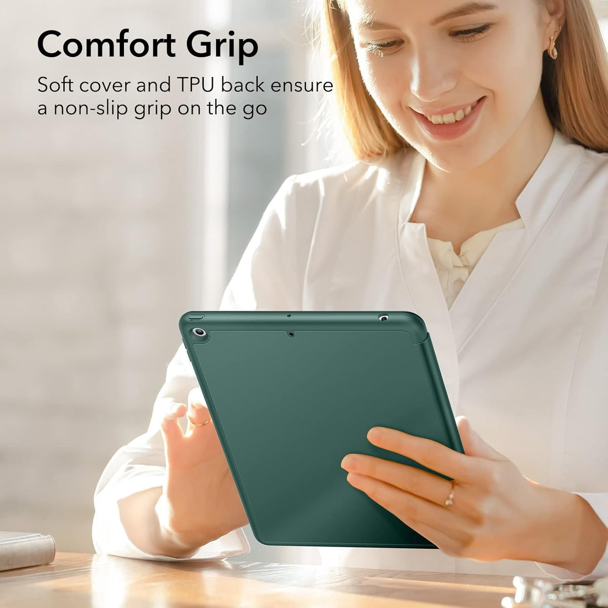 Apple iPad 8 10.2 (2020) Tablet Case - Green - Smart Cover
