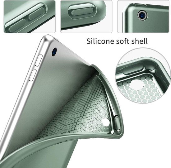 Apple iPad Air 1 9.7 (2013) Tablet Case - Green - Smart Cover