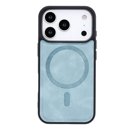 Apple iPhone 17 Pro Case - Aqua Blue - MagSafe Back Cover with Pull-Out Card Holder