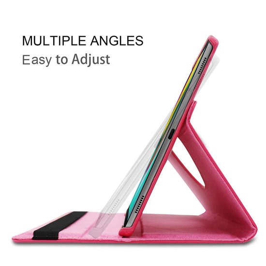 Samsung Galaxy Tab S6 Lite Tablet Case - Pink - Rotating Folio Case