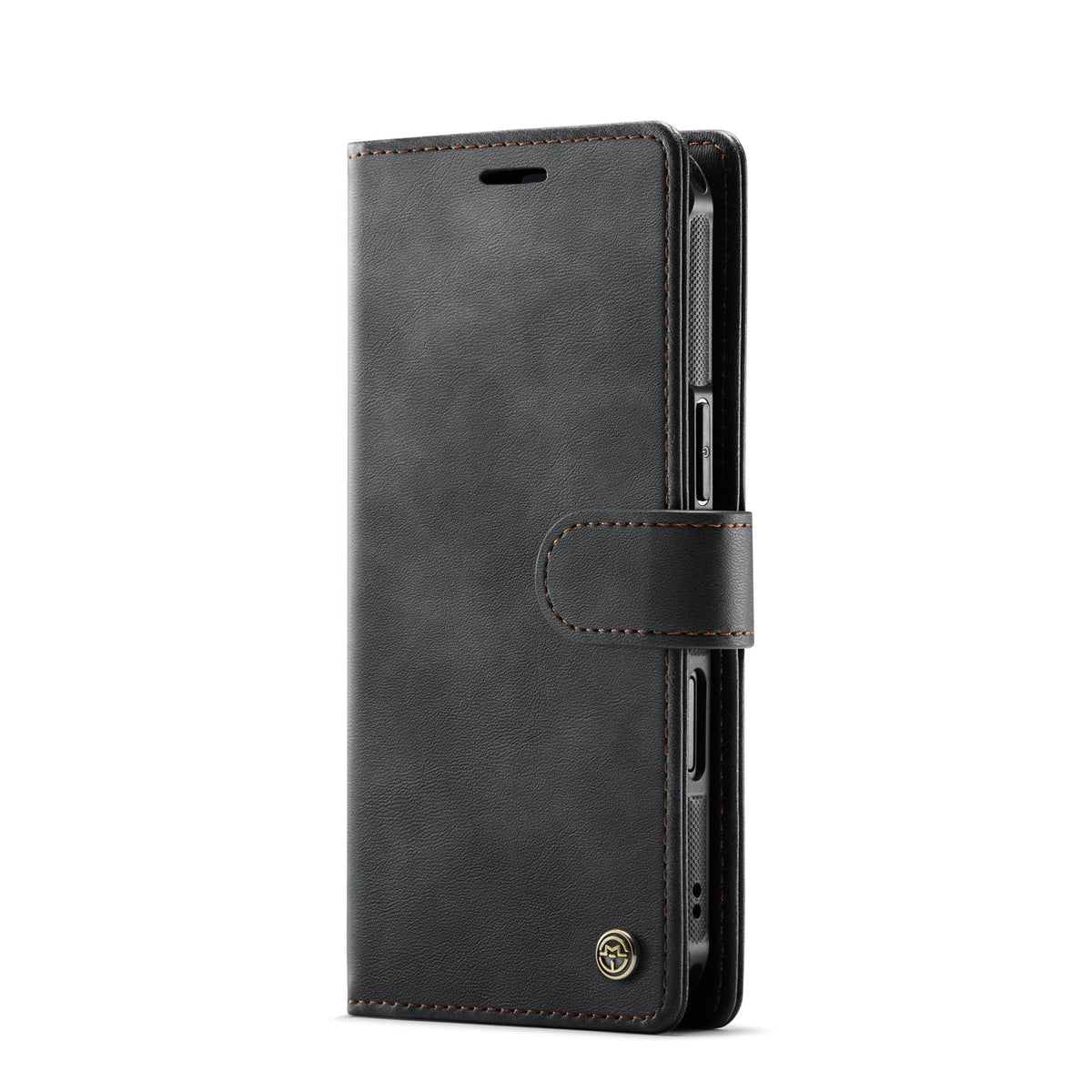 Apple iPhone Air Case - Charcoal Gray - Luxury 2-in-1 MagSafe Wallet Case