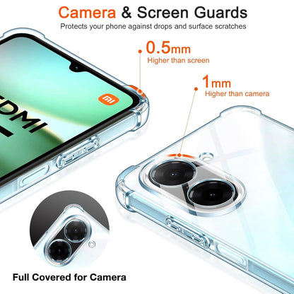 Xiaomi Redmi 15 4G Hoesje - Transparant - Anti-Shock Back Cover