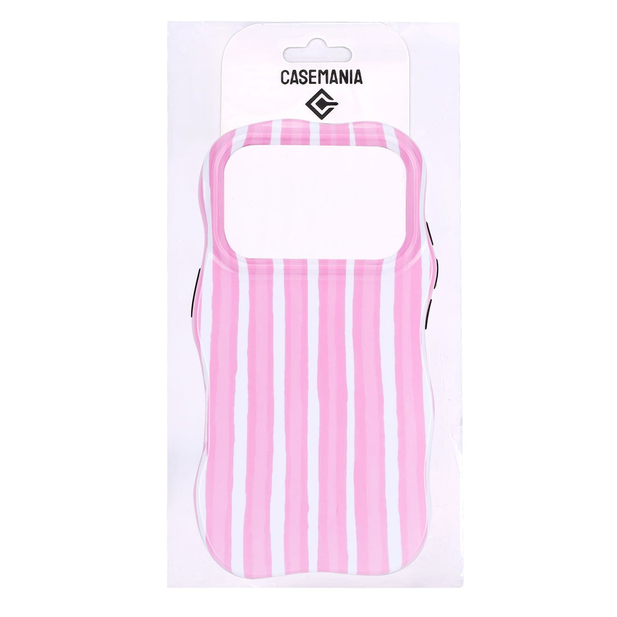 Apple iPhone 17 Pro Max Hoesje - Roze - Wave Edge Back Cover