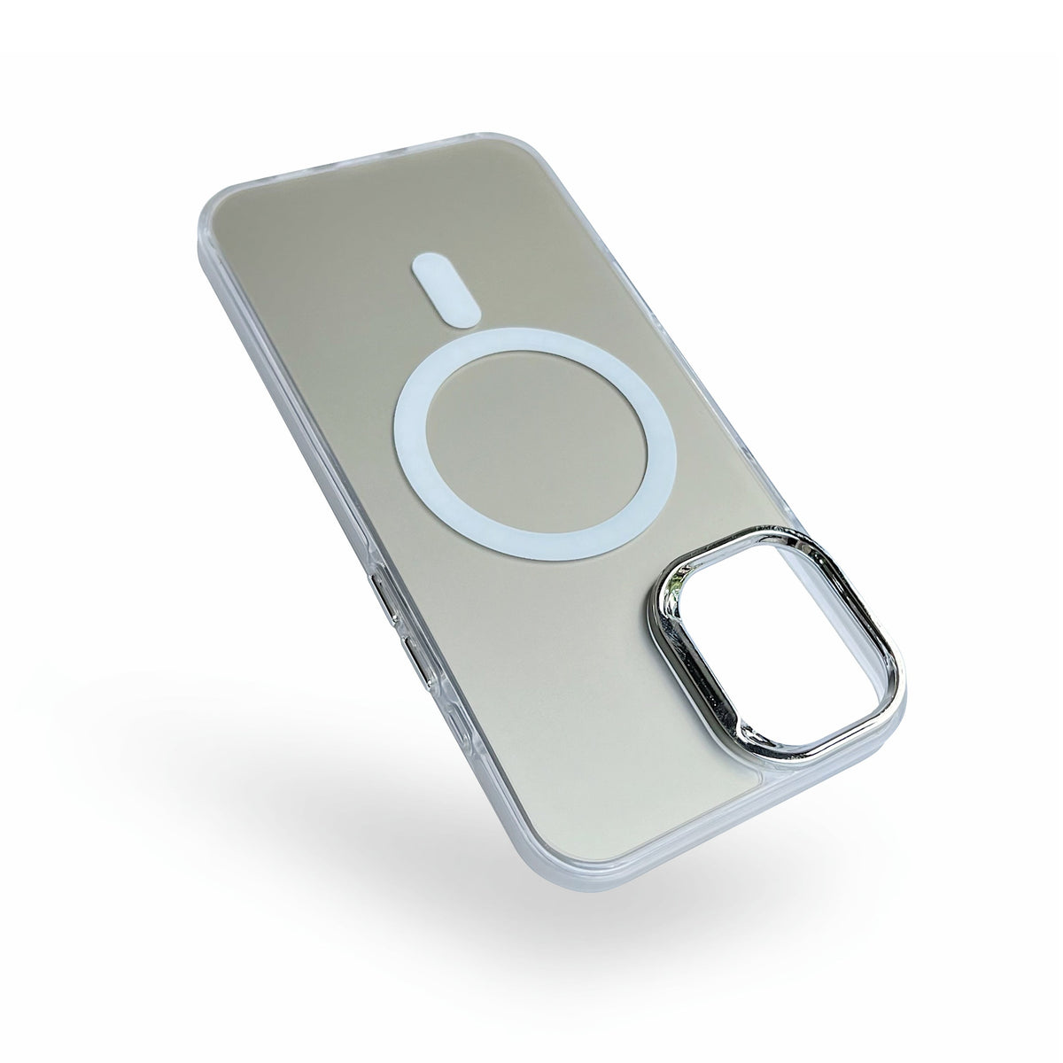 Apple iPhone 15 Plus Hülle - Silber - Fusion-Armor-MagSafe-Backcover