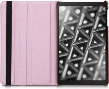 Samsung Galaxy Tab A7 Lite Tablet Case - Rose Gold - Rotating Folio Case