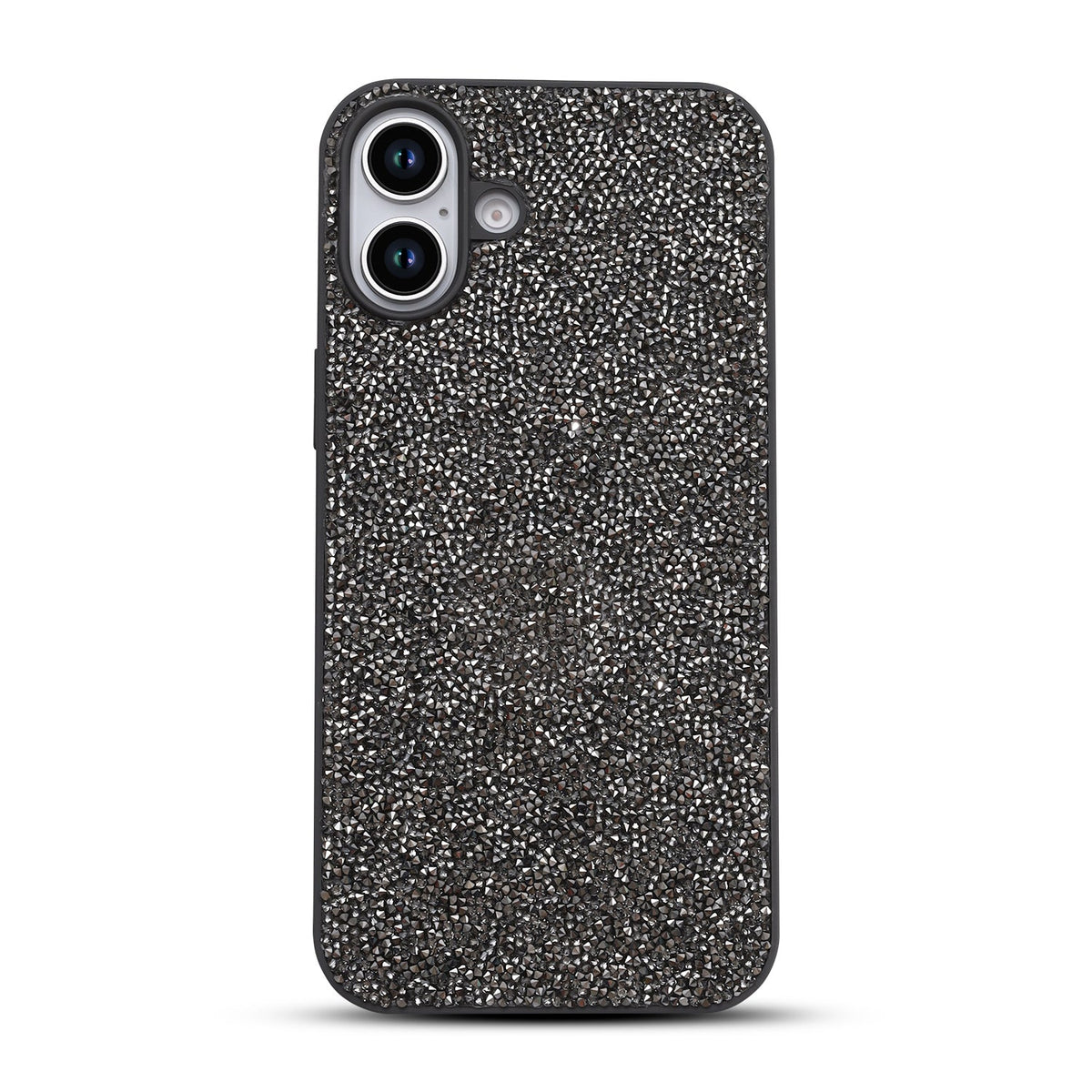 Apple iPhone 16 Plus Hülle - Silber - Diamant-Glitzer-Backcover