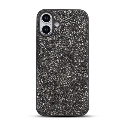 Apple iPhone 16 Plus Hülle - Silber - Diamant-Glitzer-Backcover