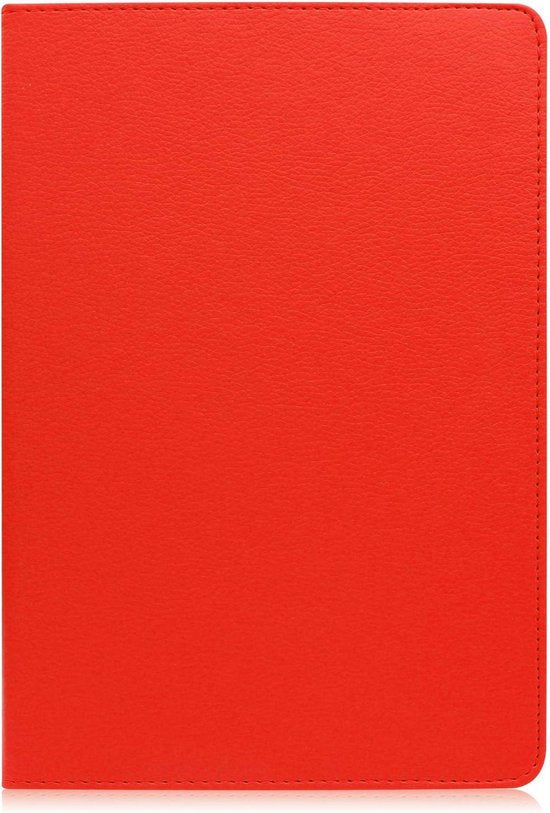 Samsung Galaxy Tab A7 Lite Tablethoes - Rood - Draaibare Bookcase