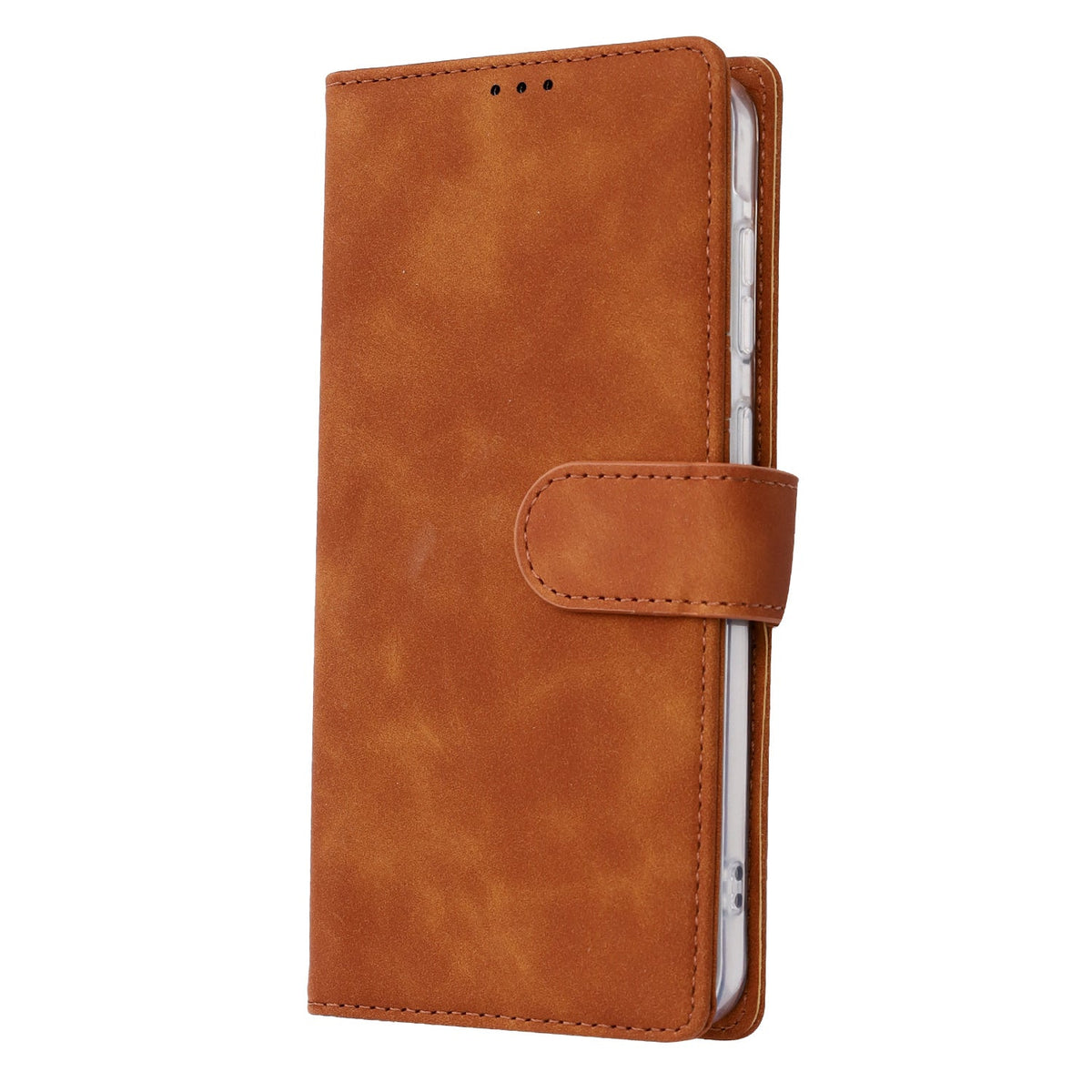 Samsung Galaxy A36 Hoesje - Sienna Brown - Kunstleren Bookcase