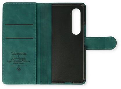 Samsung Galaxy Z Fold 4 Hoesje - Emerald Green - Bookcase