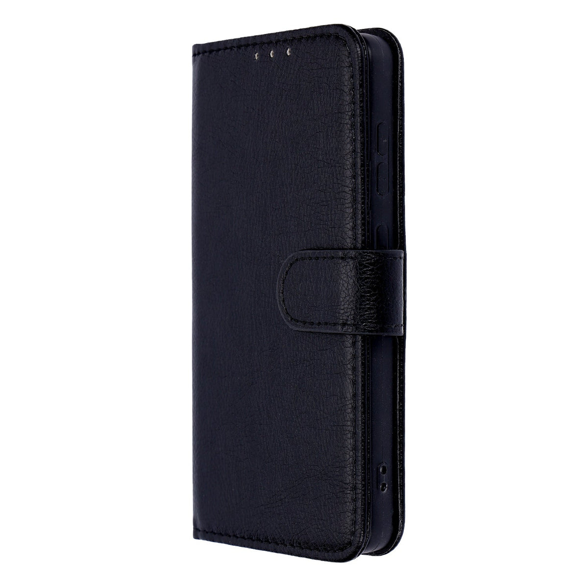 Samsung Galaxy S26 Hoesje - Zwart - Luxe Kunstlederen Portemonnee Bookcase