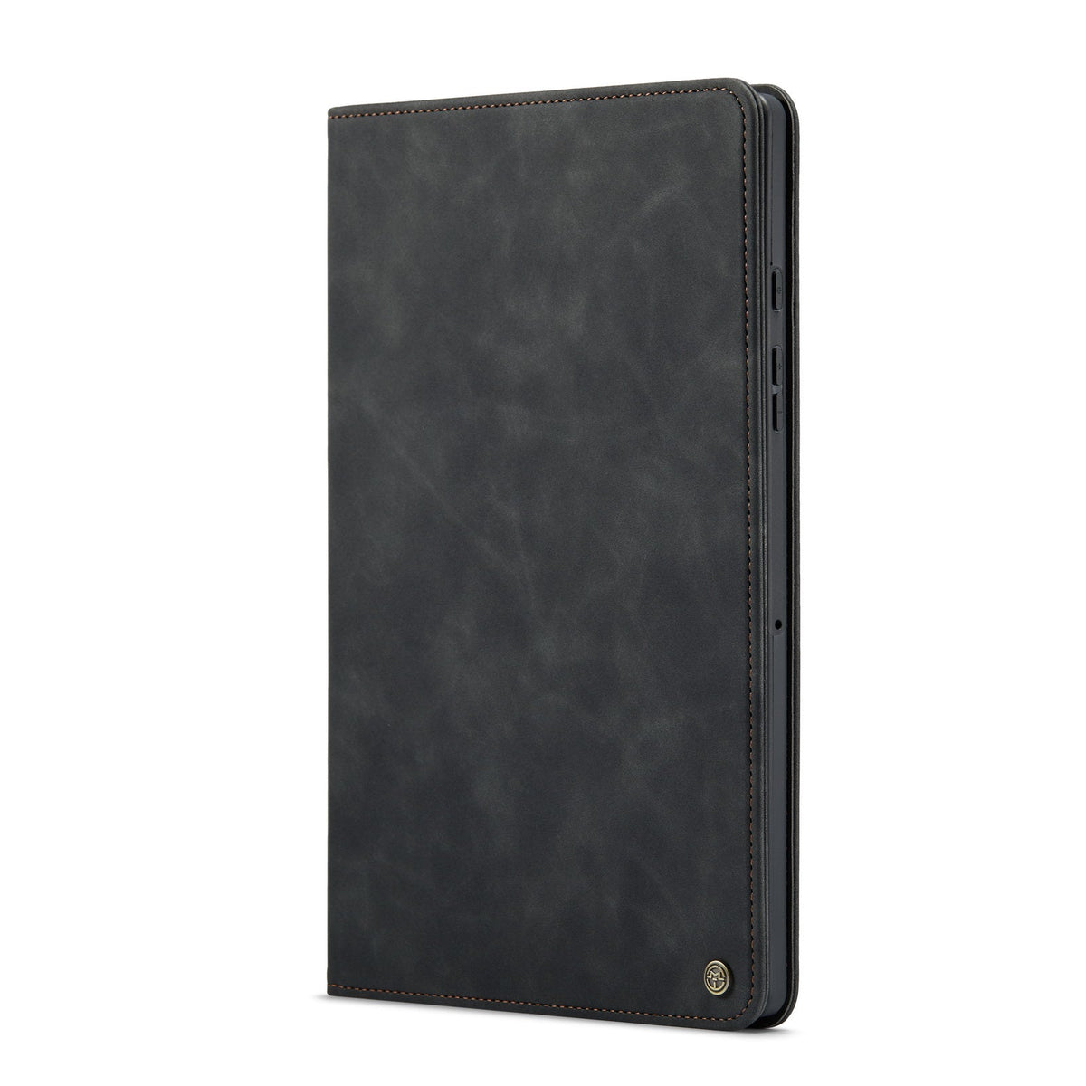 Samsung Galaxy Tab A9 Plus Tablethoes - Charcoal Gray - Luxe Bookcase met Pasjeshouder