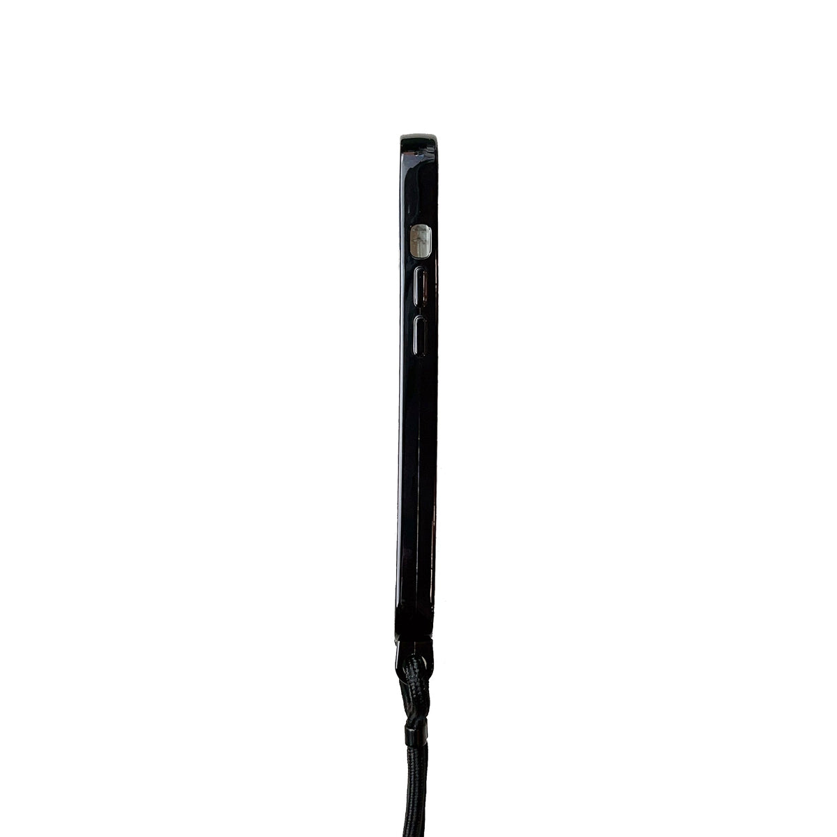 iPhone 13 Hoesje - Zwart - Siliconen MagSafe Back Cover met Telefoonkoord