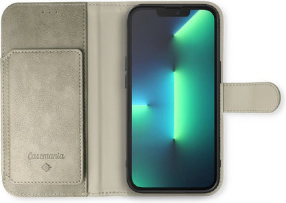 Apple iPhone 11 Hoesje - Grijs - 2 in 1 Bookcase met 10 Kaart Vakken