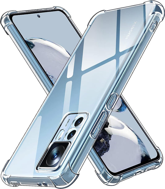 Xiaomi 12T Hoesje - Transparant - Anti-Shock Hybrid Back Cover