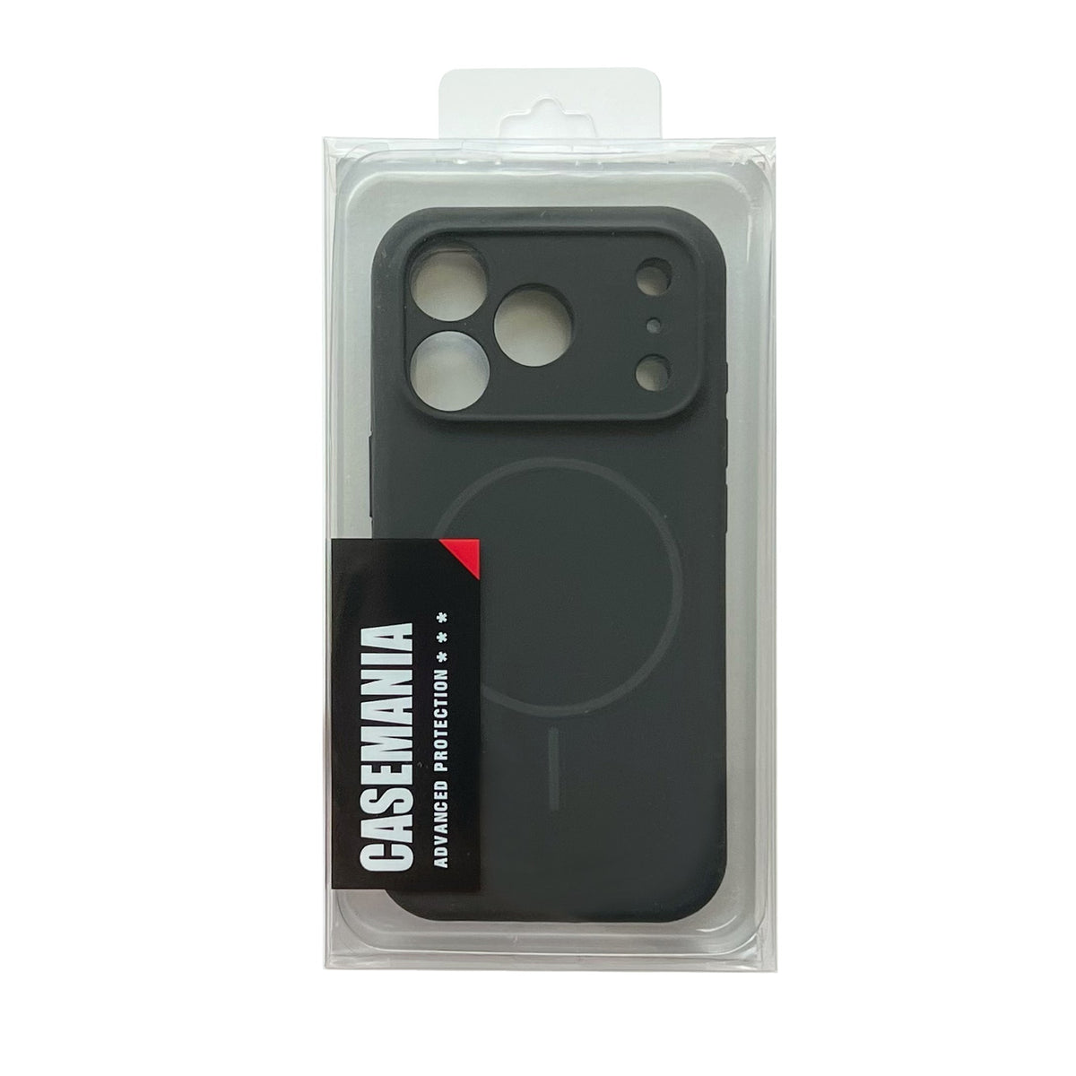 Apple iPhone 18 Pro Case - Black - Soft Liquid Silicone MagSafe Back Cover