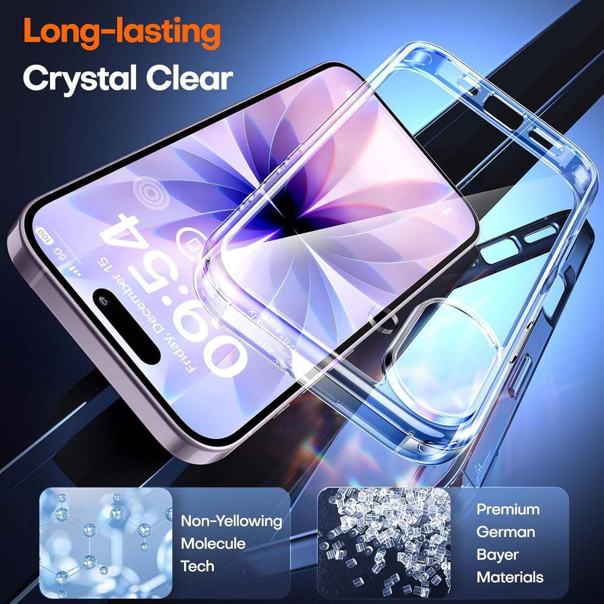 iPhone 17 Case - Clear - Silicone Back Cover