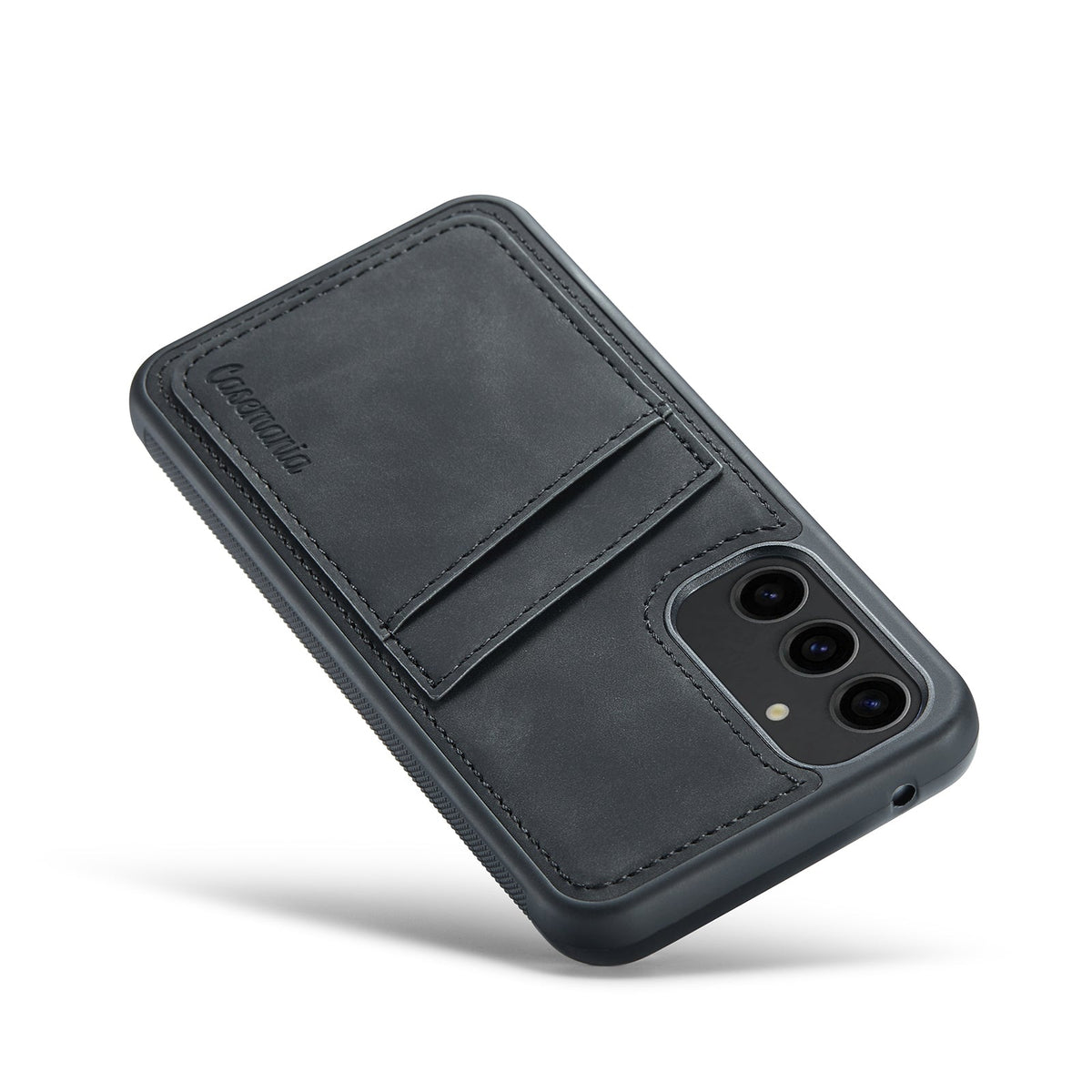 Samsung Galaxy S26 Plus Hoesje - Charcoal Gray - Back Cover met Pasjeshouder