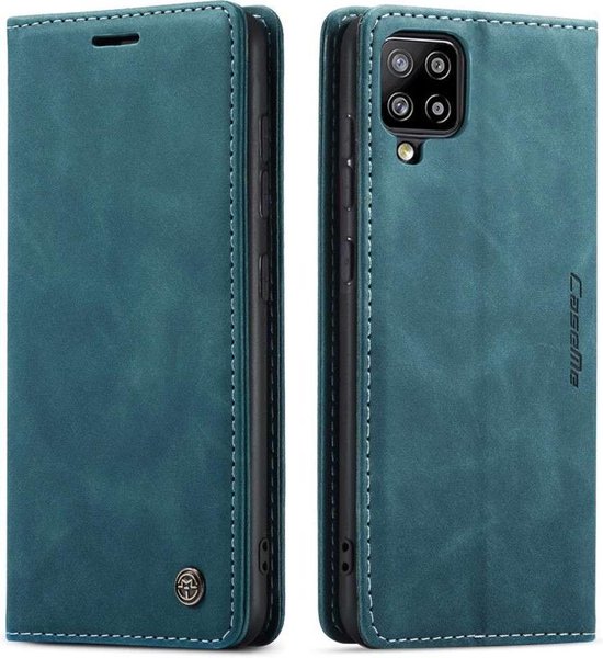 Samsung Galaxy A42 5G Hoesje - Emerald Green - Dunne Bookcase