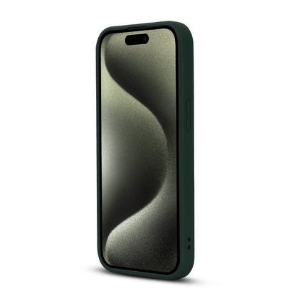 Apple iPhone 14 Hülle - Grün - Carbon-MagSafe-Backcover
