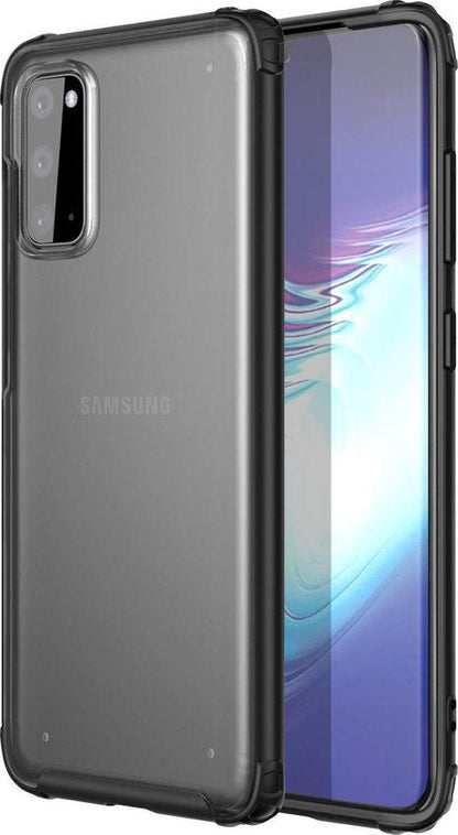 Coque Samsung Galaxy S20 - Noir - Housse arrière antidérapante