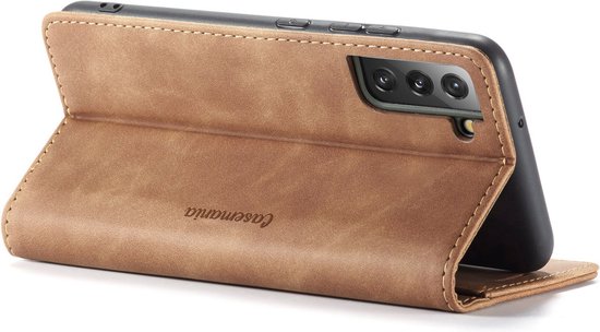Samsung Galaxy S23 Plus Hoesje - Sienna Brown - Dunne Bookcase