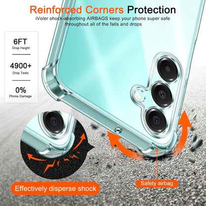 Samsung Galaxy A26 Hülle - Transparent - Stoßfestes Backcover