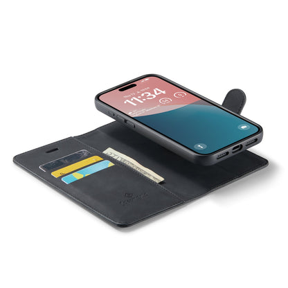 Apple iPhone 16 Plus Hoesje - Charcoal Gray - 2 in 1 Bookcase