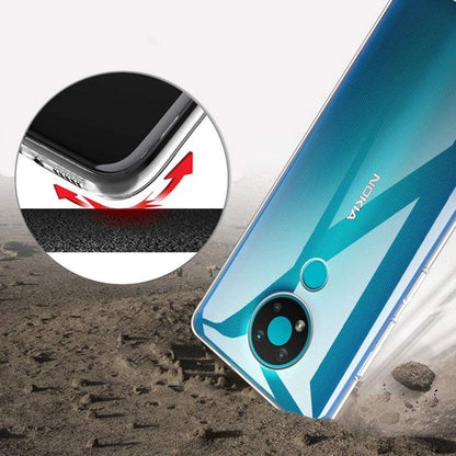 Nokia 3.4 Hoesje - Transparant - Siliconen Back Cover