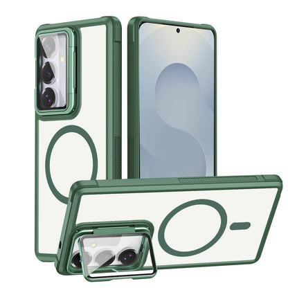 Samsung Galaxy S26 Plus Hoesje - Groen - Bumper MagSafe Back Cover