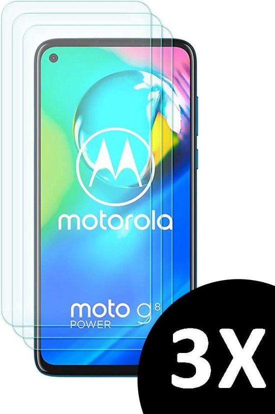 Motorola Moto G8 Power Panzerglas - Gehärtetes Glas - 3 Stück