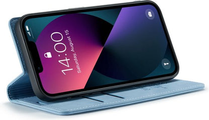 Apple iPhone 13 Case - Sky Blue - Slim Wallet Case
